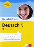 - KomplettTrainer Englisch 5. Klasse. Gymnasium