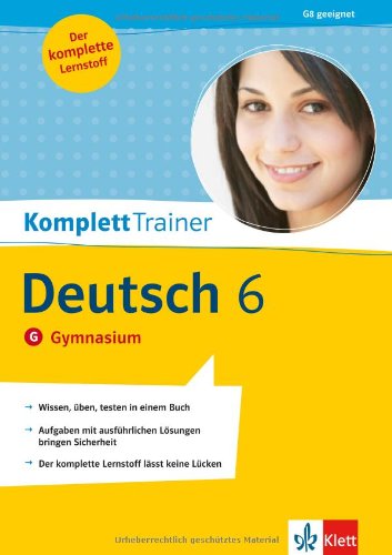  - KomplettTrainer Deutsch 6. Klasse. Gymnasium