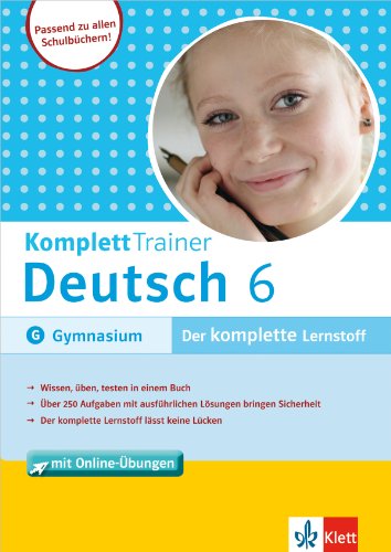 - KomplettTrainer Deutsch 6. Schuljahr: Gymnasium