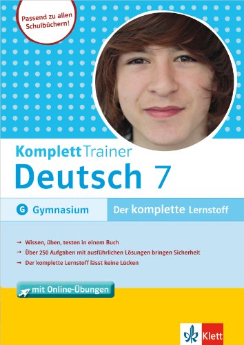 - KomplettTrainer Deutsch Gymnasium 7. Klasse