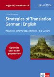  - Aufbaukurs Übersetzen Deutsch-Englisch