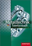  - Tabellenbuch für Metalltechnik: Theoretische Grundlagen, Technisches Zeichnen, Werkstofftechnik, Maschinenelemente, Fertigungstechnik, Steuerungs- und Regelungstechnik, Informationsverarbeitung
