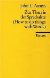  - Sprechakte: Ein sprachphilosophischer Essay (suhrkamp taschenbuch wissenschaft)