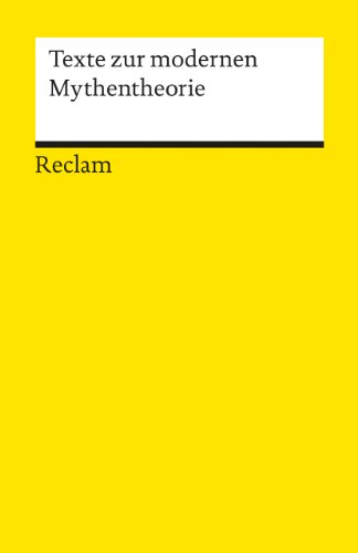 - Texte zur modernen Mythentheorie
