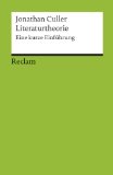 Culler, Jonathan - Dekonstruktion: Derrida und die poststrukturalistische Literaturtheorie