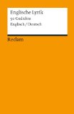 - English Poetry: An Anthology (Fremdsprachentexte)