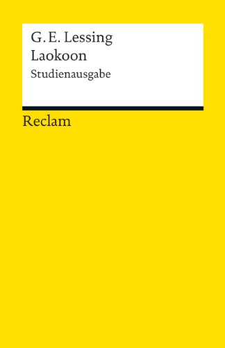 - Laokoon oder Über die Grenzen der Malerei und Poesie: Studienausgabe