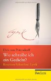  - Ein Gedicht von mir: Lyrikerinnen und Lyriker der Gegenwart stellen sich vor