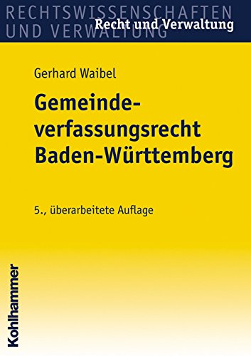  - Gemeindeverfassungsrecht Baden-Württemberg