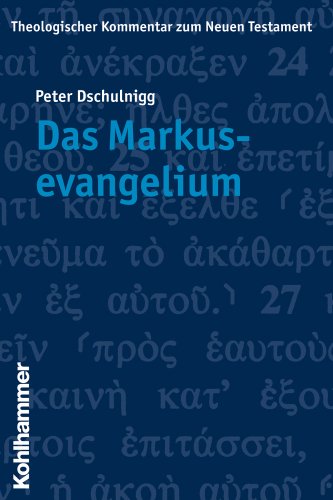  - Theologischer Kommentar zum Neuen Testament, Bd. 2: Das Markusevangelium