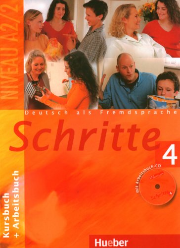 - Schritte 4. Deutsch als Fremdsprache: Schritte 4. Kursbuch und Arbeitsbuch mit Audio-CD zum Arbeitsbuch