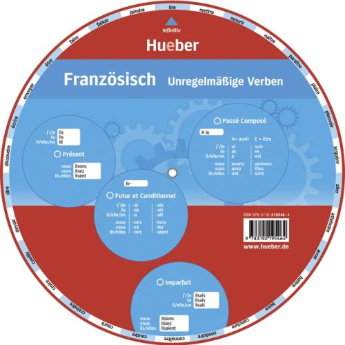 - Französisch - Unregelmäßige Verben: Wheel - Französisch - Unregelmäßige Verben