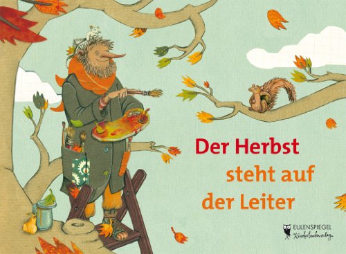 - Der Herbst steht auf der Leiter