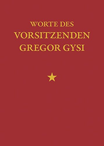 - Worte des Vorsitzenden Gregor Gysi