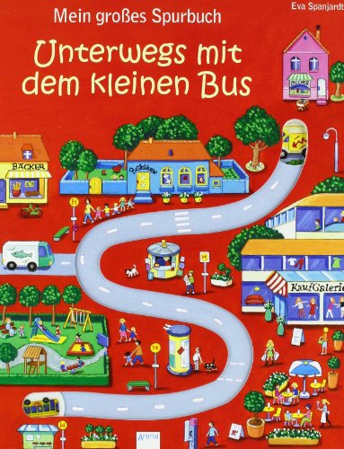 - Mein großes Spurbuch - Unterwegs mit dem kleinen Bus: Spielen und lesen