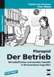  - Materialien zur ökonomischen Bildung: Lernspiele Wirtschaft: Kopiervorlagen mit CD-ROM