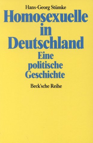 Stümke, Hans-Georg - Homosexuelle in Deutschland