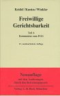 Keidel, Theodor / Kuntze, Joachim / Winkler, Karl - Freiwillige Gerichtsbarkeit Teil A