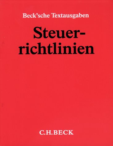 - Steuerrichtlinien 2010 (ohne Fortsetzungsnotierung)