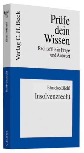 - Insolvenzrecht