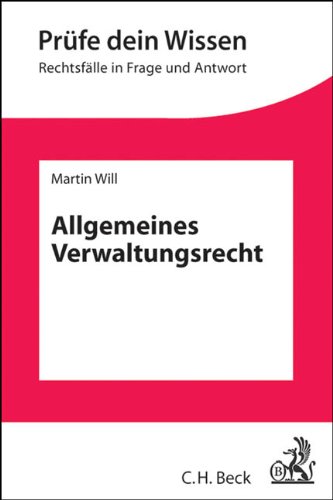 - Allgemeines Verwaltungsrecht