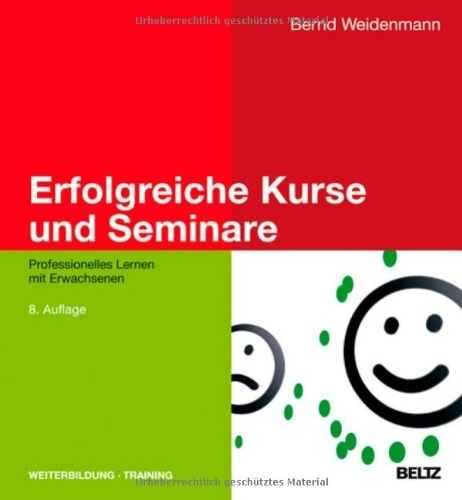- Erfolgreiche Kurse und Seminare: Professionelles Lernen mit Erwachsenen