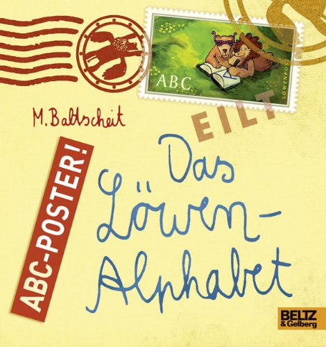 - Das Löwen-Alphabet: ABC-Poster