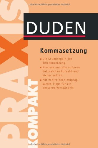 - Kommasetzung