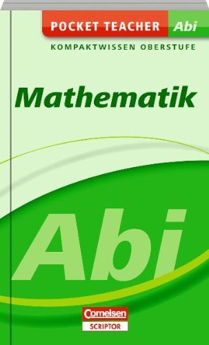 - Pocket Teacher Abi Sekundarstufe II Mathematik