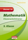 - Besser in Mathematik - Gymnasium 5. Klasse - Cornelsen Scriptor