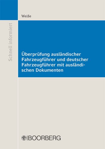  - Überprüfung ausländischer Fahrzeuge