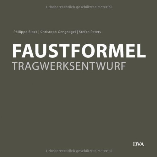  - Faustformel Tragwerksentwurf