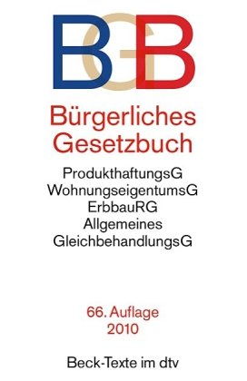  - Bürgerliches Gesetzbuch BGB