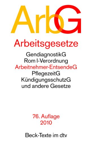 --- - ArbG - Arbeitsgesetze