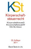 - Einkommensteuerrecht: Einkommensteuergesetz mit Einkommensteuer-Grund- und -Splittingtabelle, Einkommensteuer-Durchführungsverordnung, Einkommensteuer-Richtlinien