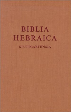 - Bibelausgaben, Biblia Hebraica Stuttgartensia (Nr.5218)