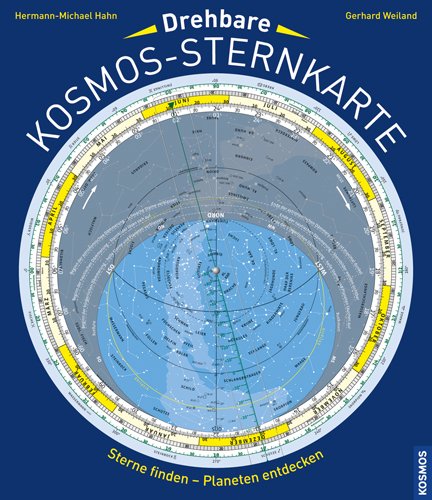  - Drehbare Kosmos-Sternkarte: Sterne finden - Planeten entdecken