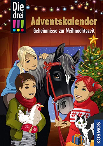 von Vogel, Maja, Biber, Ina - Die drei !!!, Geheimnisse zur Weihnachtszeit: Adventskalenderbuch mit Stickern