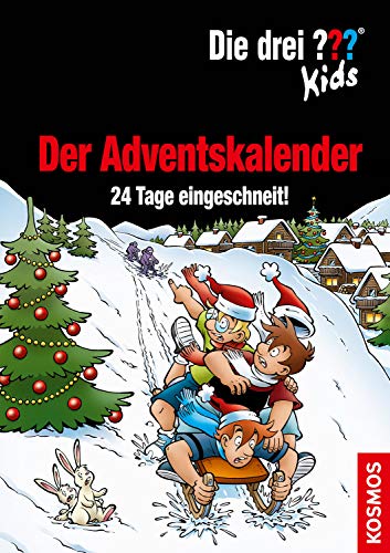 Blanck, Ulf, Smialkowski, Udo - Die drei ??? Kids, Der Adventskalender: 24 Tage eingeschneit! Extra: Stickerbogen