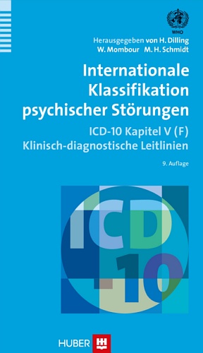 - Internationale Klassifikation psychischer Störungen: ICD-10 Kapitel V (F) Klinisch-diagnostische Leitlinien