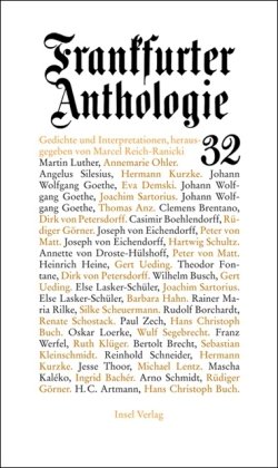 Reich-Ranicki, Marcel (HG) - Frankfurter Anthologie. Gedichte und Interpretationen: Zweiunddreißigster Band: 32