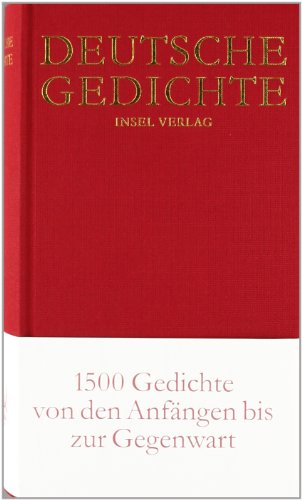  - Deutsche Gedichte in einem Band