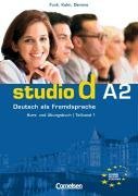 - studio d - Grundstufe: A2: Teilband 1 - Kurs- und Übungsbuch mit Lerner-CD: Hörtexte der Übungen: Einheit 1 - 6 - Europäischer Referenzrahmen A2. Deutsch als Fremdsprache, Kurs- und Übungsbuch