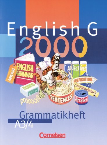  - English G 2000, Ausgabe A, Grammatikheft für das 7. und 8. Schuljahr, Ausgabe A: Für Gymnasien. 7./8. Klasse