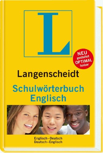 - Langenscheidt Schulwörterbuch Englisch: Englisch-Deutsch/Deutsch-Englisch: Englisch - Deutsch / Deutsch - Englisch. Rund 55 000 Stichwörter und ... zum Lernen (Langenscheidt Schulwörterbücher)