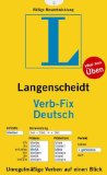  - Langenscheidt Verbtabellen Deutsch - Buch mit Software-Download
