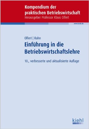 - Einführung in die Betriebswirtschaftslehre