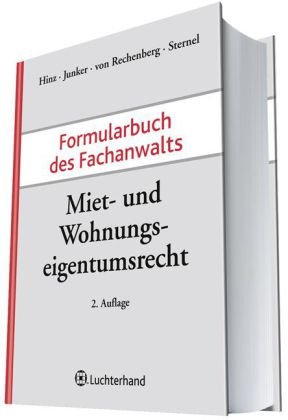 - Formularbuch des Fachanwalts Miet- und Wohnungseigentumsrecht