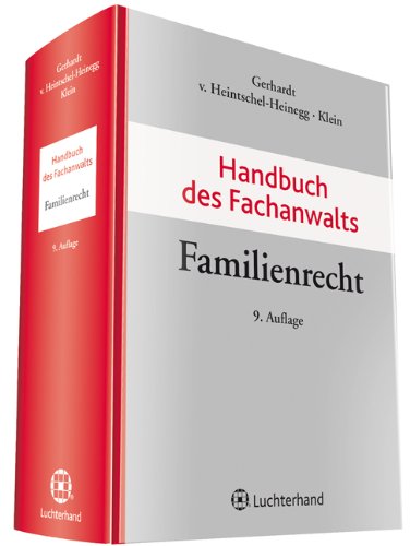- Handbuch des Fachanwalts Familienrecht - FA-FamR