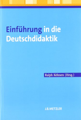  - Einführung in die Deutschdidaktik